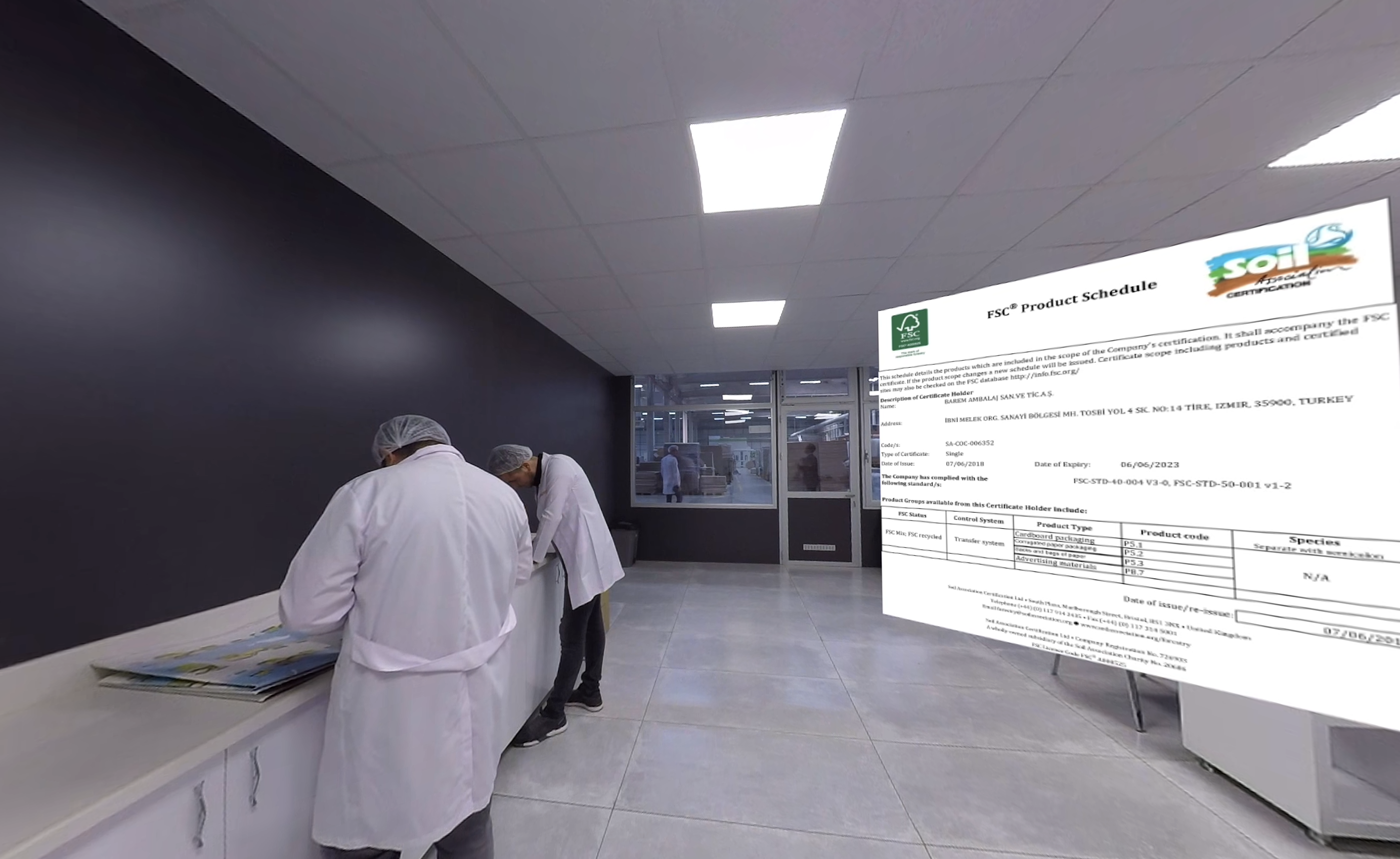 Renk ölçüm istasyonu